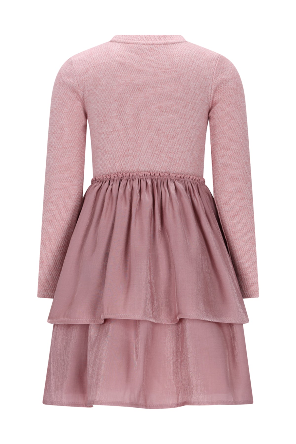 ♥ SIMAR ♥ jurk met dubbele rok *Roze*