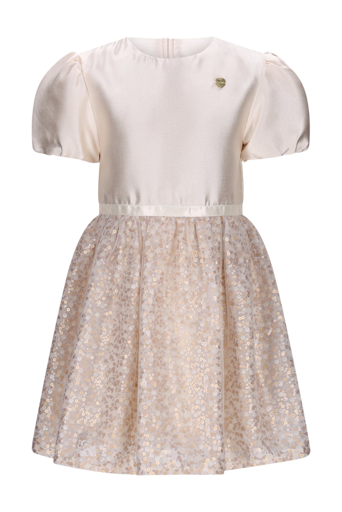 ♥ SALEONIE ♥ pailletten jurk *Goud*