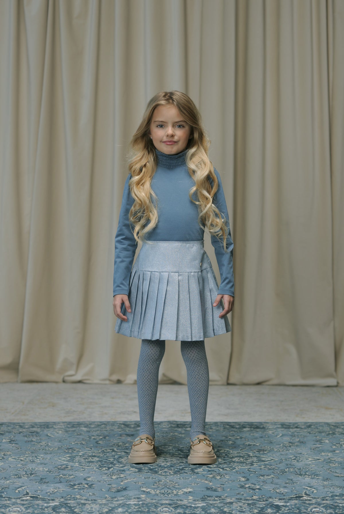 ♥ RILEE ♥ maillot met glitter *Blauw*
