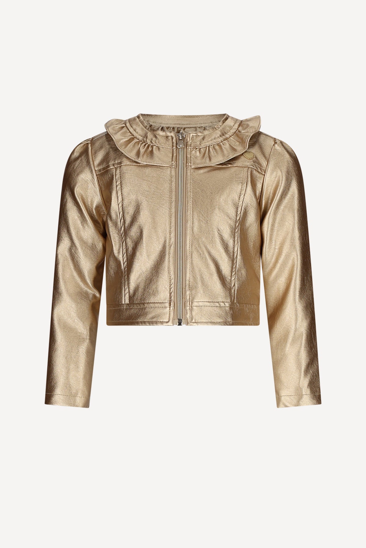 ARLETTE Kunstlederjacke. Golden Glow