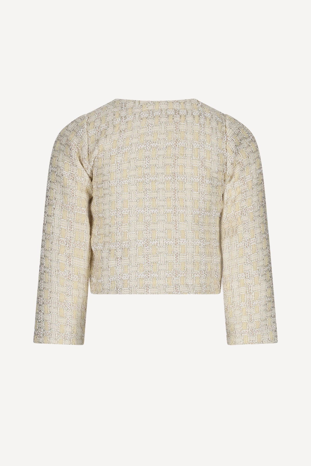 AMSY Tweedjacke. Golden Glow