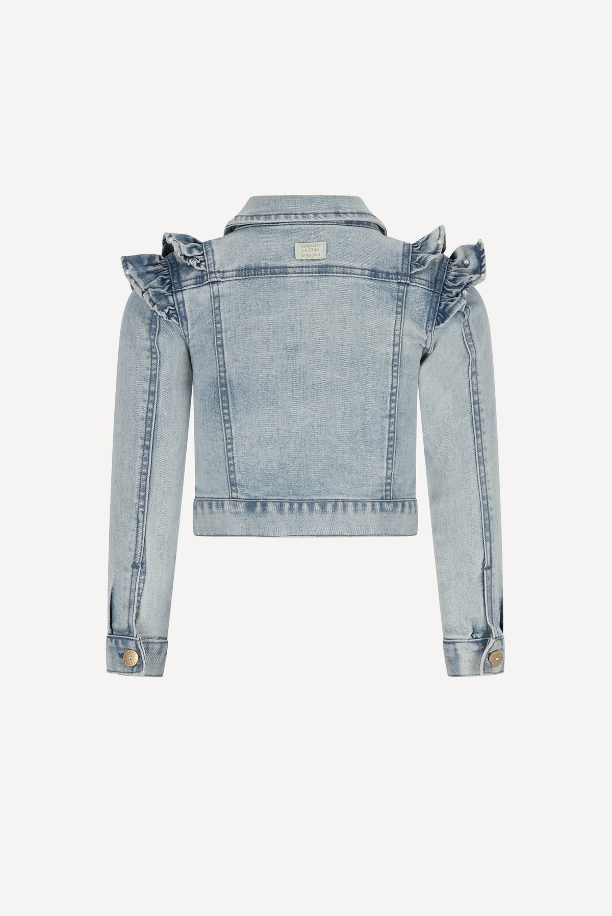 ALLY denim jacket. Classic Light Denim