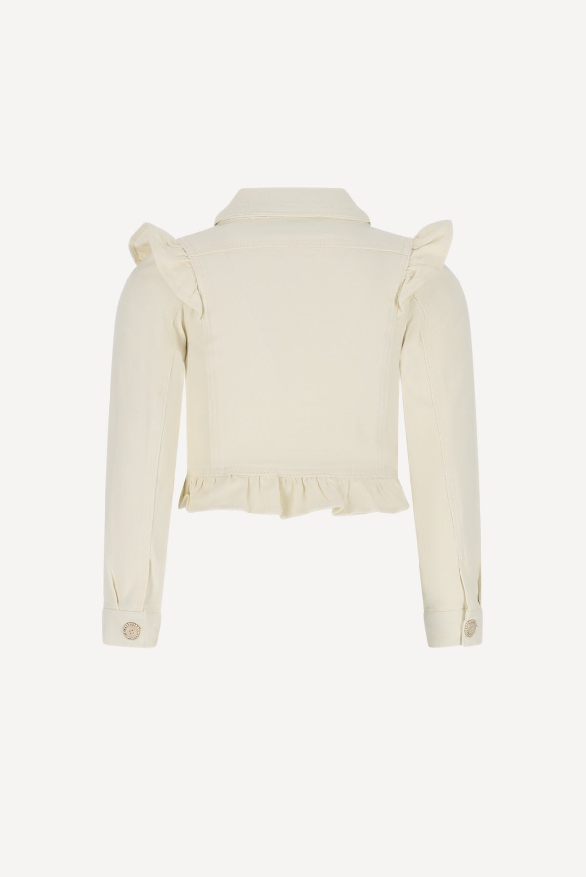 ALYSE spijkerjas. Meringue Mood Denim