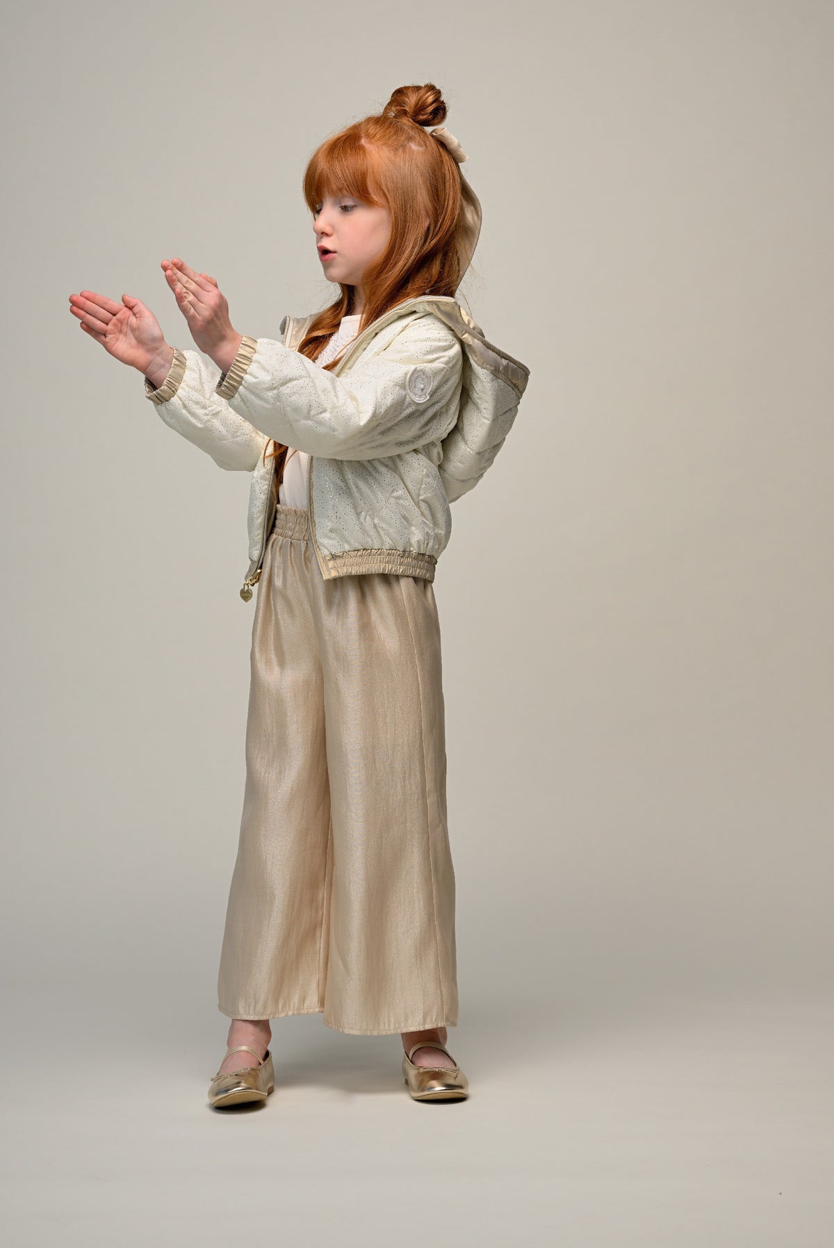 BETHY reversible bomber. Golden Glow