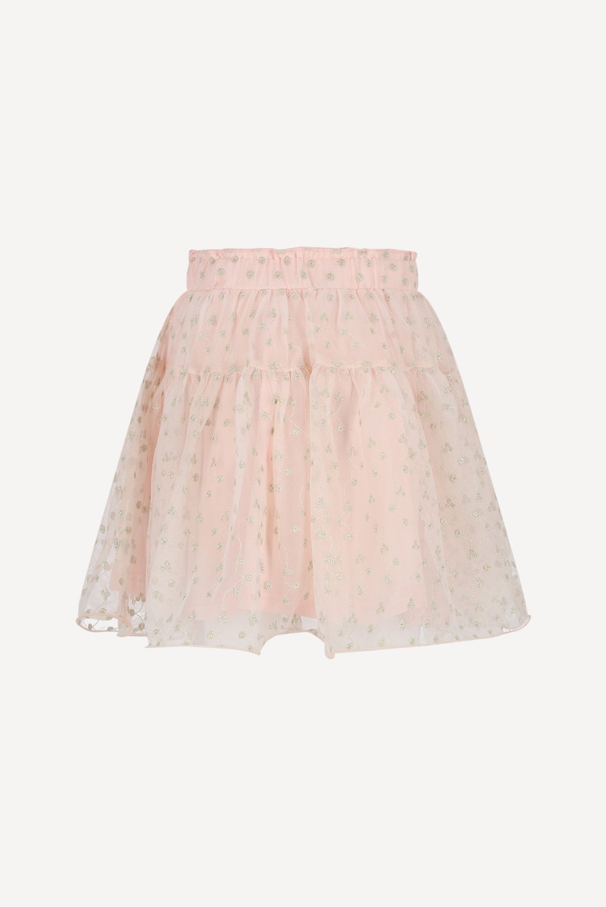 Falda de lúrex TREACLE. Pink Symphony