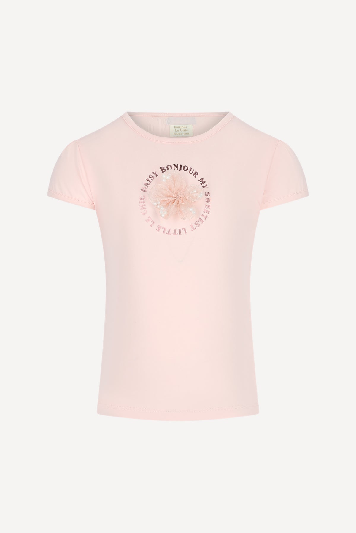 NOMMY floral T-shirt. Pink Symphony