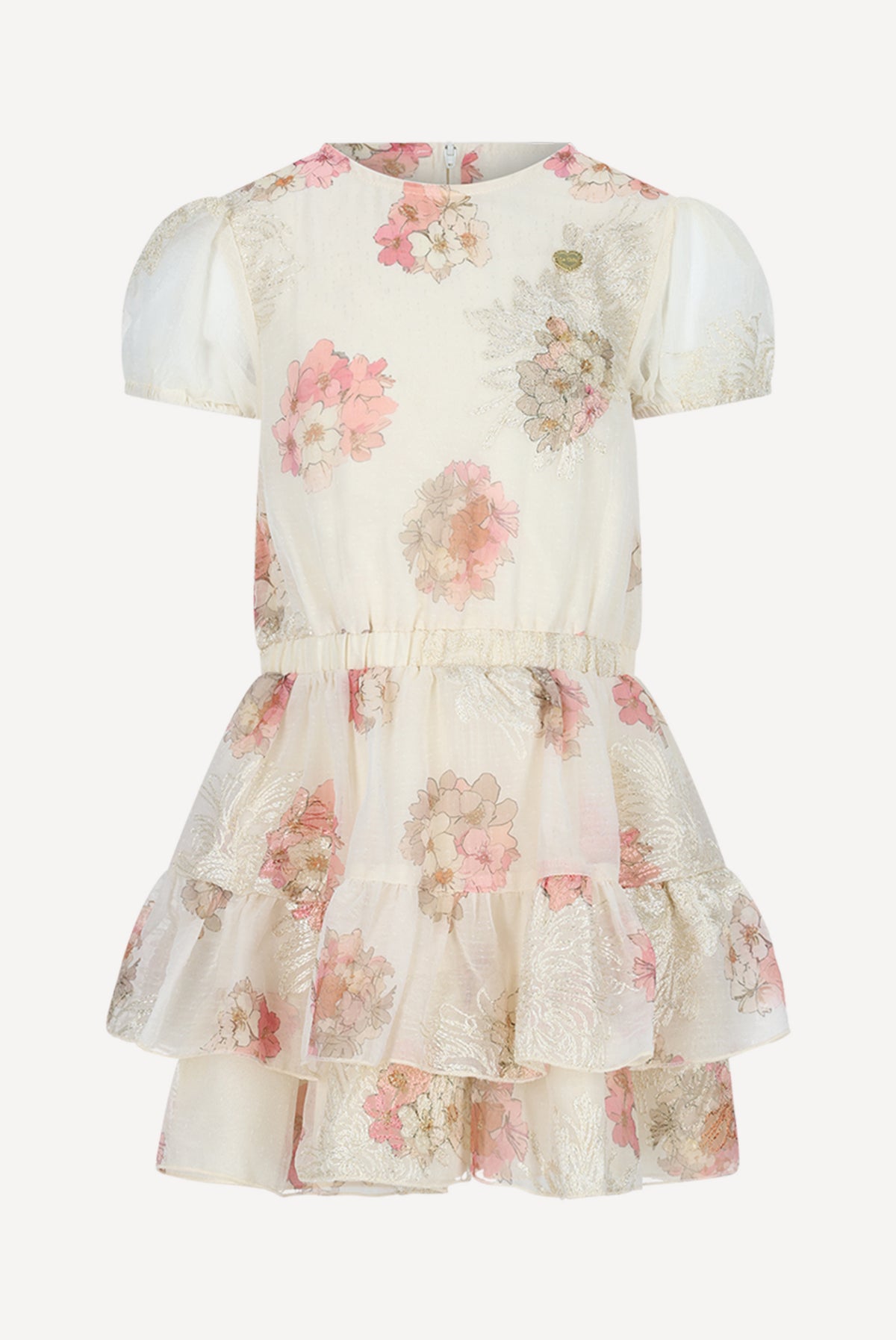 SALSMA summer dress. Off White Bouquet