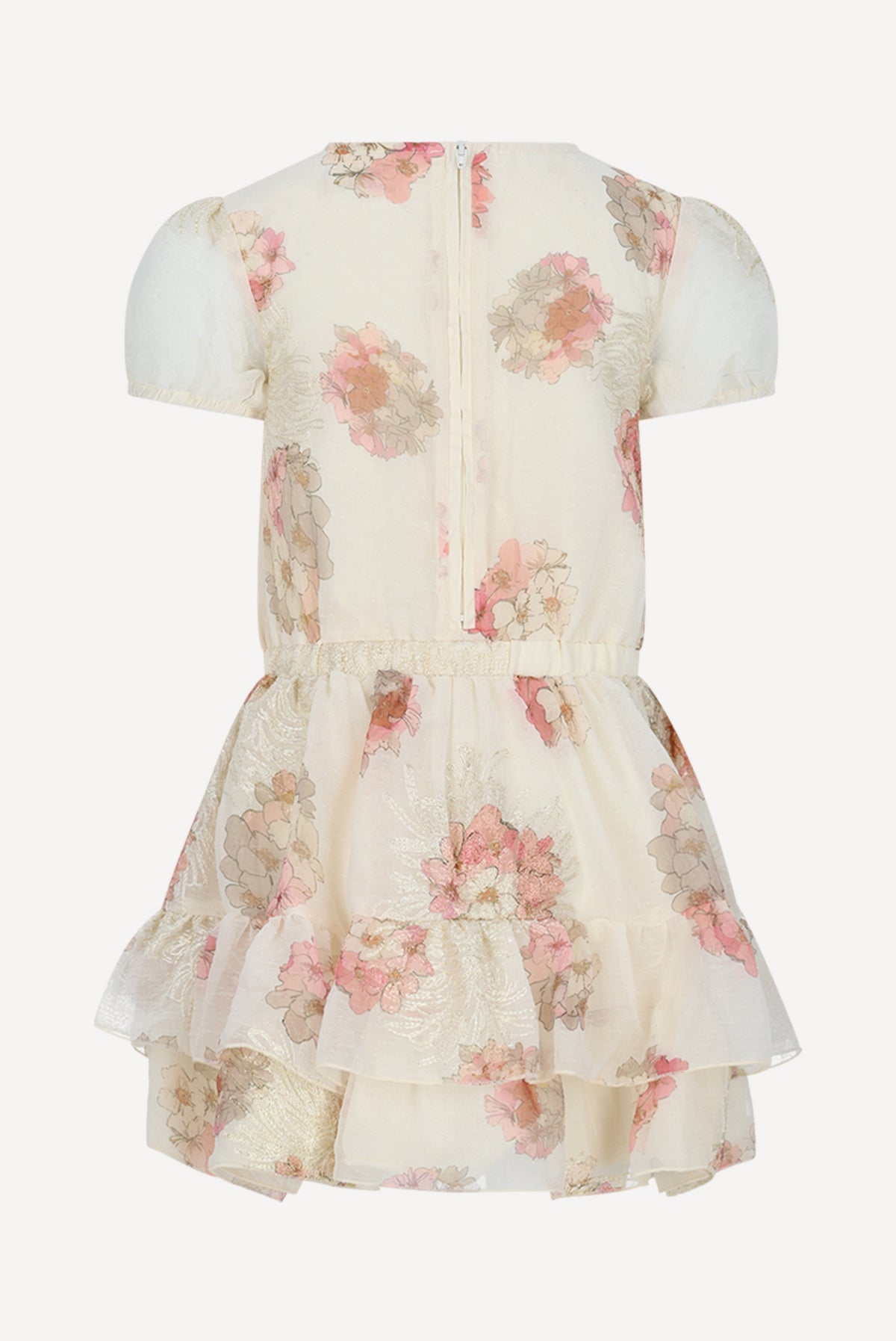 SALSMA summer dress. Off White Bouquet