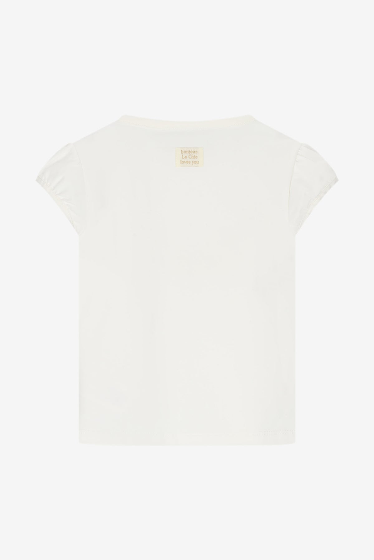 NOKIE flower T-shirt. Off White