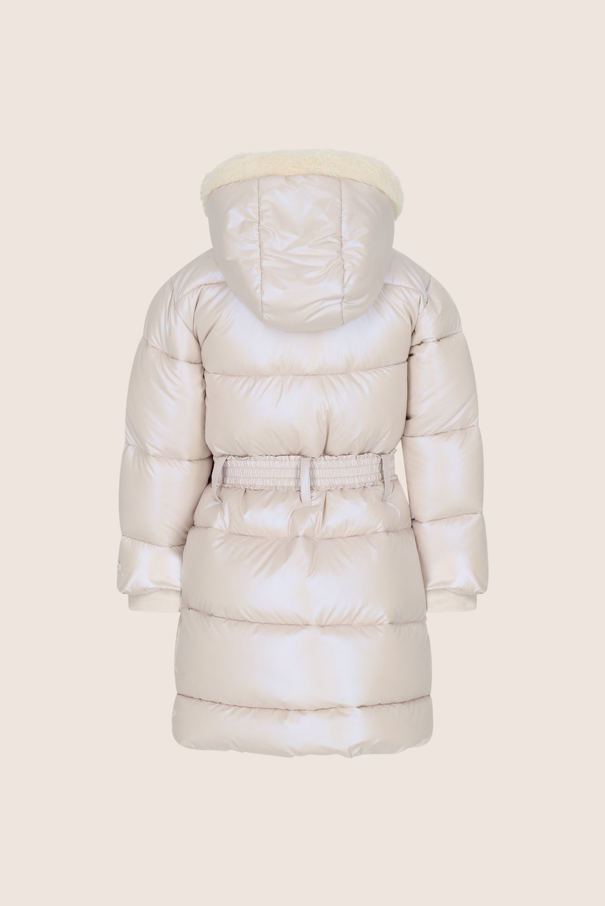 BODHI winterjas met tasje - Silver Shadow