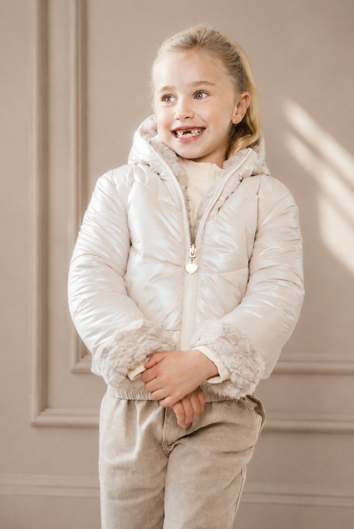 BORDO reversible winter bomber - Silver Shadow