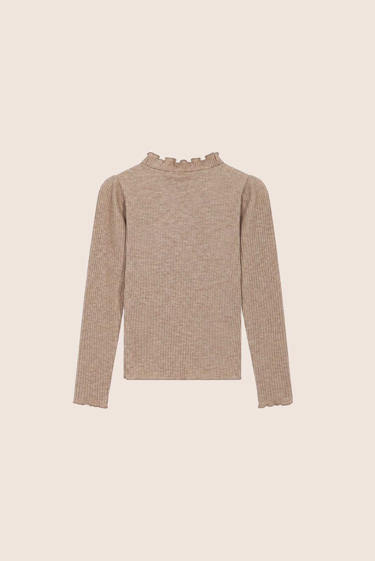 NOVA rib longsleeve - Dune