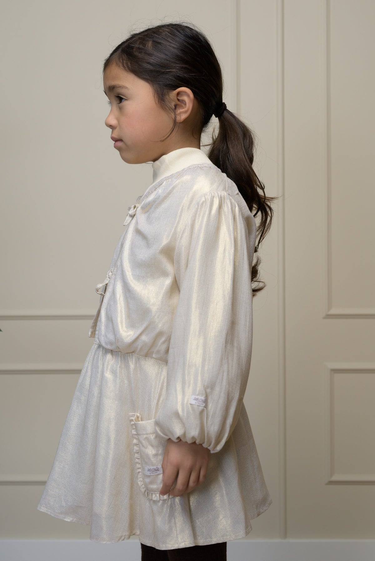 TOOS skirt with pockets - Hearts of Gold