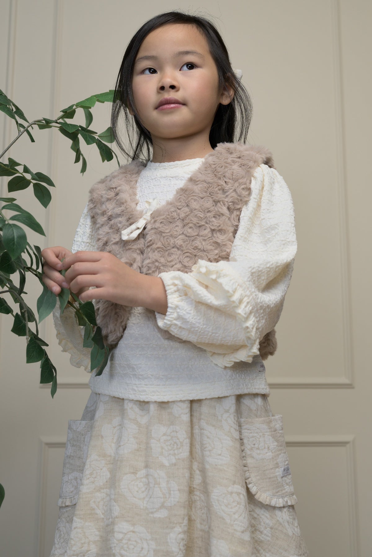 TOOS rok met zakjes - Dune Blossoms