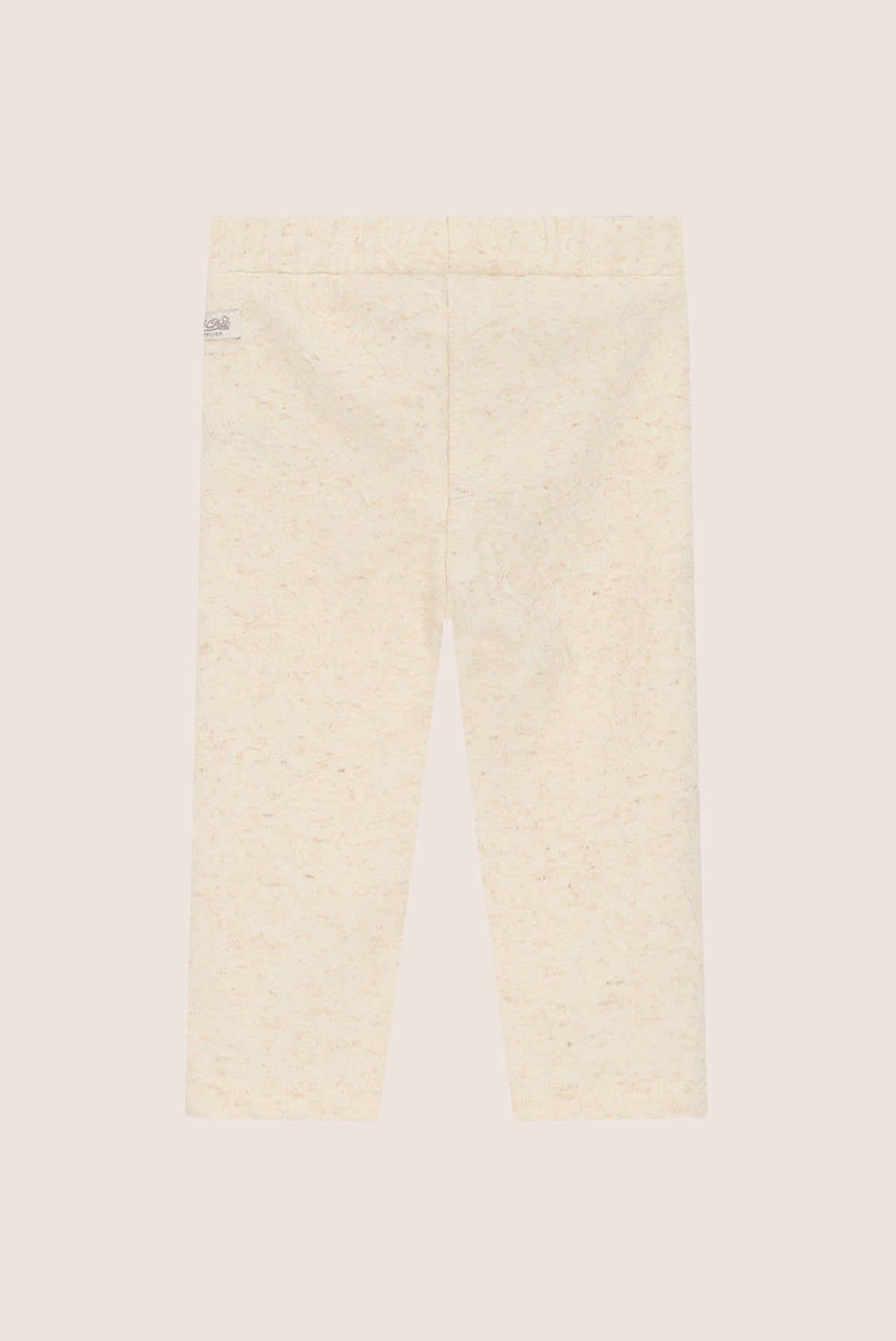 DILY broekje met ruffles - Beige Melee