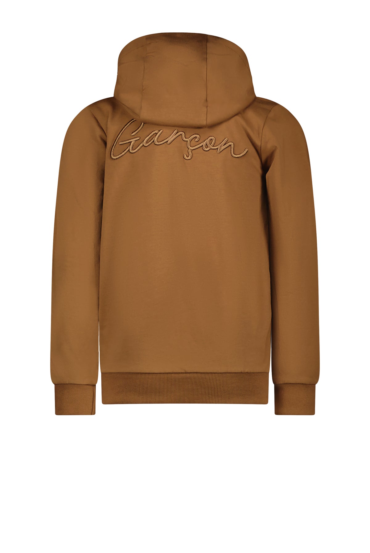 ◘ ORHOOD ◘ felpa con cappuccio e ricamo sul retro *Toffee*