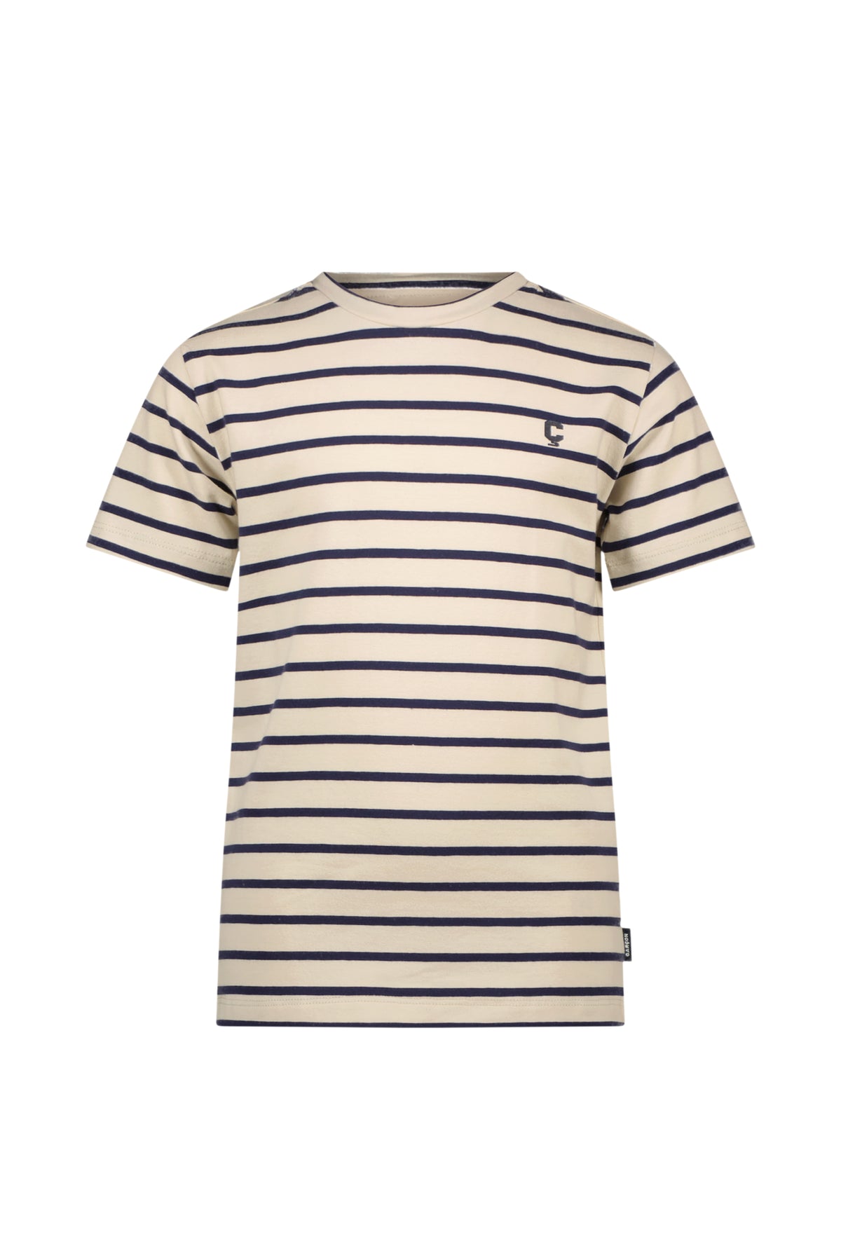 T-shirt NOLAN a righe tinte in filo *Navy*