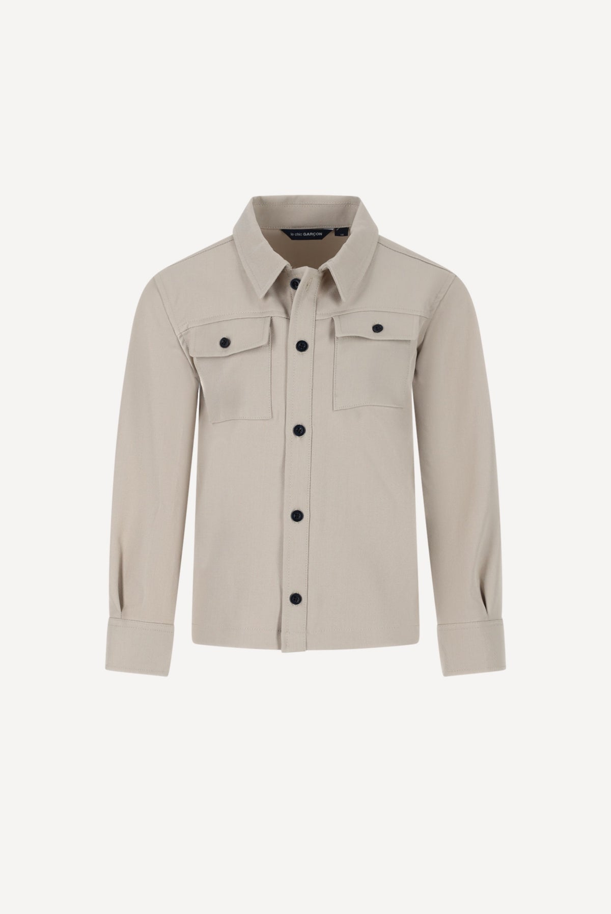 EVILO overshirt. Oyster Grey
