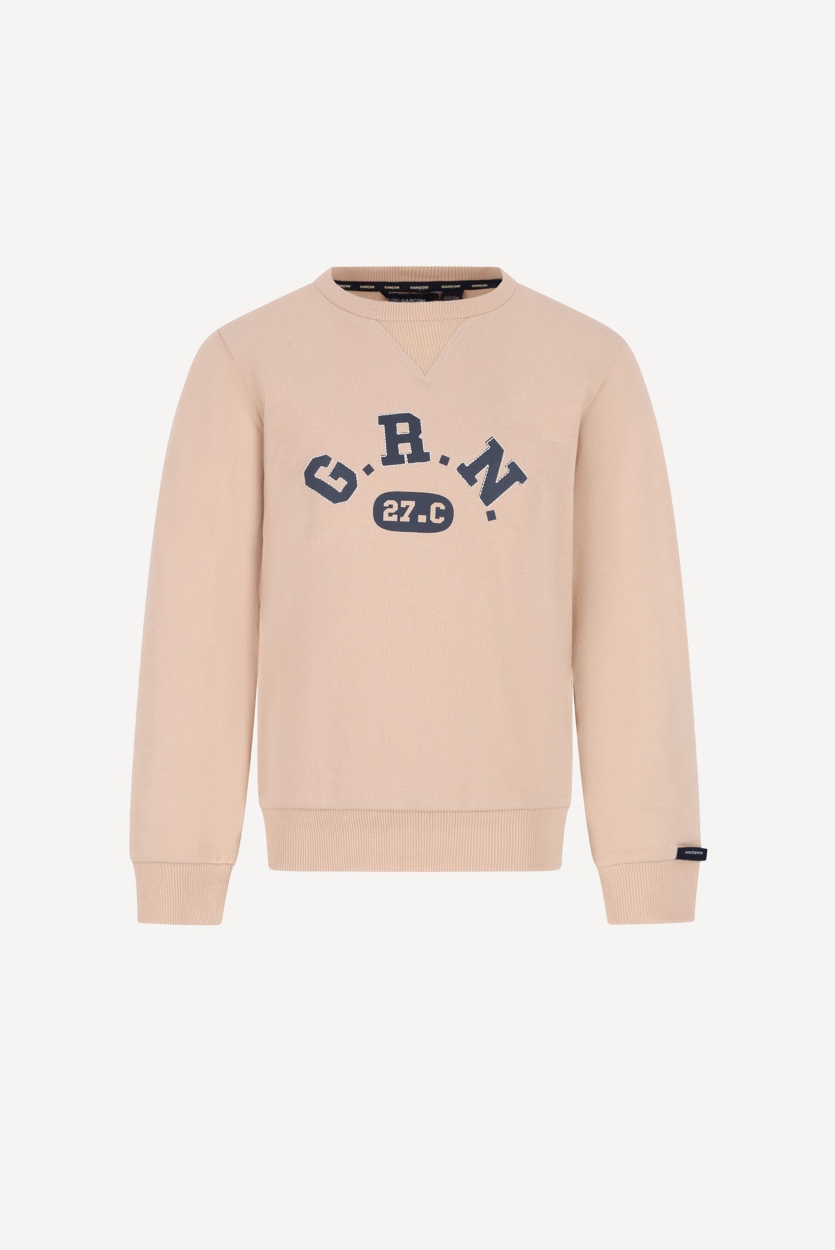 OLIVER Pullover. Austergrau